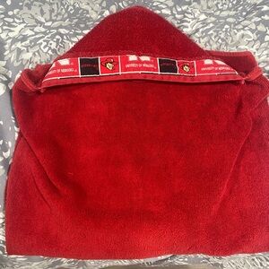 Kids Hooded Towel - Red
